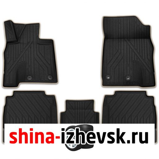 Коврик KVEST Коврики 3D в салон для TOYOTA LC 200 2015- в Ижевске